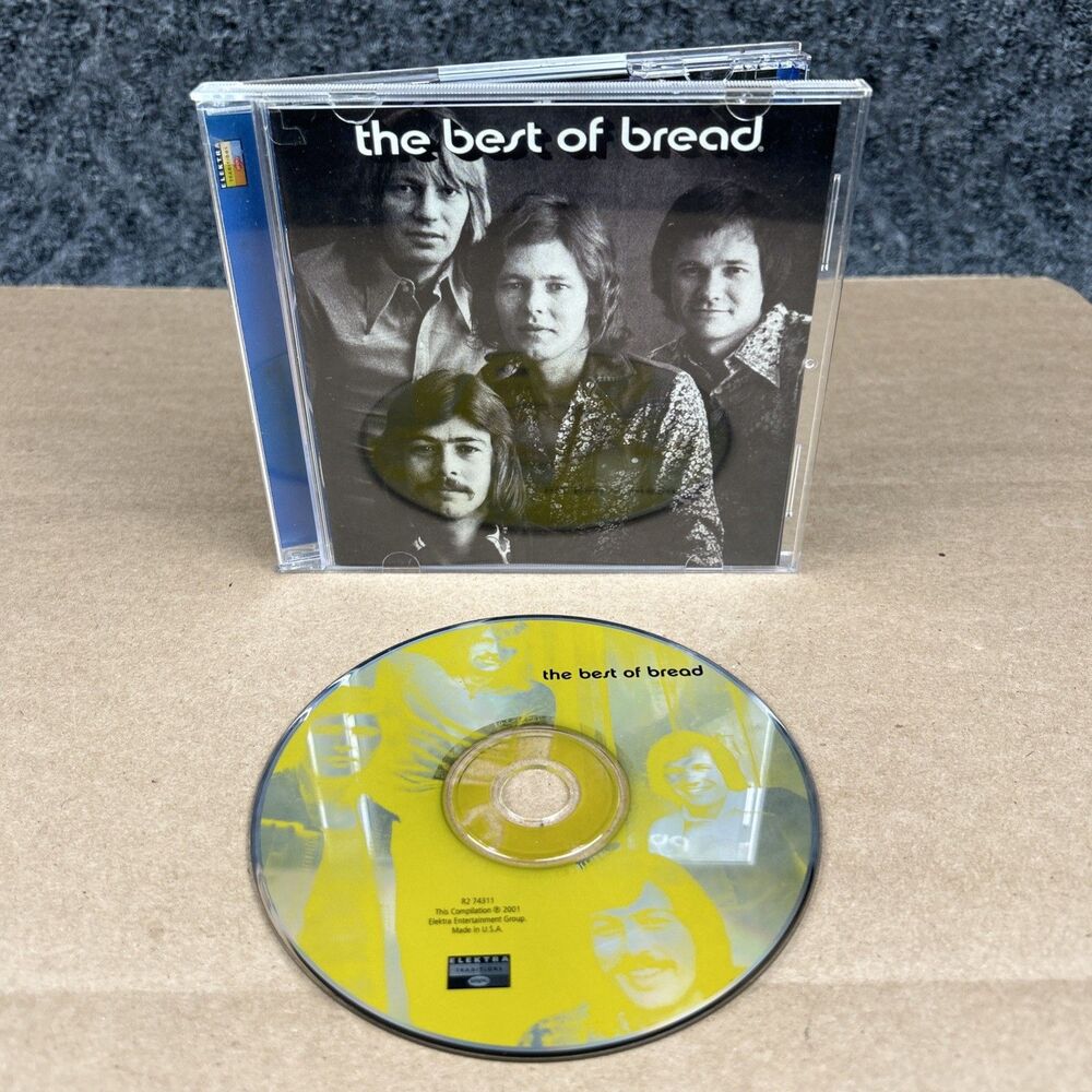 Bread – The Best Of Bread CD 2001 Rhino Remasters Pop Rock Elektra Disc VG